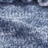 Kate Aurora "Softest Throw Ever" Ultra Plush Denim Blue Colored Chenille Heathered Knitted Accent Throw Blanket