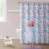 Kate Aurora Montauk Accents Complete 5 Piece Juvi Butterfly Themed Fabric Shower Curtain Bathroom Set