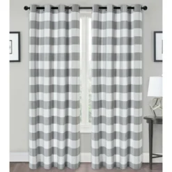 Kate Aurora Country Farmhouse Living Classic Buffalo Plaid Checkered Single Grommet Top Window Curtain Panel -Kate Aurora GUEST 0b0980fd 66ce 4a8f 9030 aad7adadbe4e