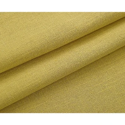 Kate Aurora Teen Decor Poly Cotton Pastel Yellow Colored Grommet Top Window Valance 3 Kate Aurora Teen Decor Poly Cotton Pastel Yellow Colored Grommet Top Window Valance - Image 3