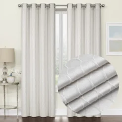 Kate Aurora 2 Piece Modern Lattice Semi Sheer Window Curtain Panels 13 Kate Aurora 2 Piece Modern Lattice Semi Sheer Window Curtain Panels -Kate Aurora GUEST 0cbaafda 3c0e 4c99 bdbf b786faefe170