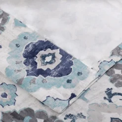 Kate Aurora Contemporary Influencer 2 Piece Water Color Damask Medallion Rod Pocket Window Curtain Panels -Kate Aurora GUEST 0eafbb44 ed06 4984 979b c7709b808b75