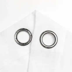 Kate Aurora 2 Pack Lux Thread Premium Woven Grommet Top Sheer Curtain Panels -Kate Aurora GUEST 11b565cb 5f5c 4083 aa6d efecffdf6f5a