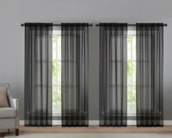 Kate Aurora 4 Piece Basic Home Rod Pocket Sheer Voile Window Curtain Panels 20 Kate Aurora 4 Piece Basic Home Rod Pocket Sheer Voile Window Curtain Panels -Kate Aurora GUEST 12e44aef 34d3 41c0 b5dd 9b3707498df2