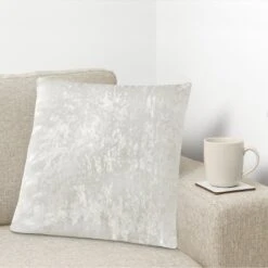 Kate Aurora Belissima Textured Velvet 18" X 18" Filled Accent Throw Pillow -Kate Aurora GUEST 12f0c7c9 128e 47b3 8470 d1228b0aa0b7