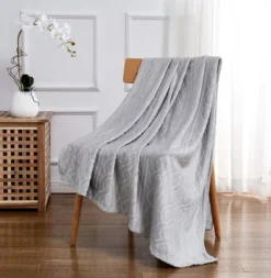 Kate Aurora Ultra Soft & Plush Cable Geometric Designed Embossed Fleece Accent Throw Blanket -Kate Aurora GUEST 134cfa33 f8b6 40ac 9166 80d4ccef694e