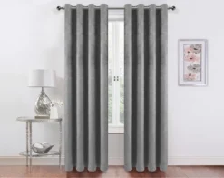 Kate Aurora 2 Pack Hotel Embossed Textured Light Filtering Grommet Top Window Curtain Panels -Kate Aurora GUEST 14460454 d5b5 444e 9b4b 9ac73e0ffafb