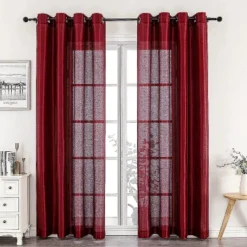 Kate Aurora Home Living 2 Piece Lightweight Basic Sheer Grommet Top Curtain Panels -Kate Aurora GUEST 15f0fa7e 8bd5 4cb9 88f6 79ed1637f5ff