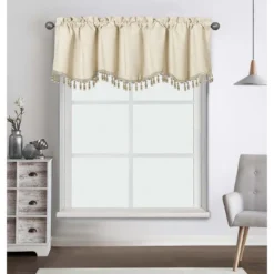 Kate Aurora Rod Pocket Luxurious Chenille Oversized Window Valance With A Beaded Tasseled Trim 14 Kate Aurora Rod Pocket Luxurious Chenille Oversized Window Valance With A Beaded Tasseled Trim -Kate Aurora GUEST 16ac9c72 6b94 448a b45a 98da1698d6bb