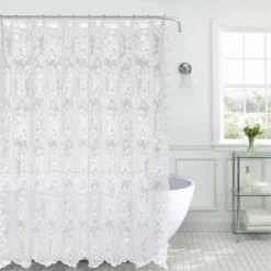 Kate Aurora Country Farmhouse Shabby Chic Floral Lace Shower Curtain 7 Kate Aurora Country Farmhouse Shabby Chic Floral Lace Shower Curtain -Kate Aurora GUEST 17321f58 ce53 43cb 8740 727efabdf497