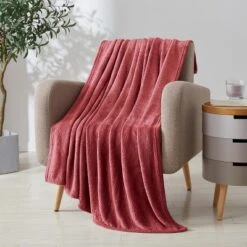 Kate Aurora Ultra Soft & Plush Ogee Damask Fleece Throw Blanket Covers - 50 In. W X 60 In. L -Kate Aurora GUEST 19497b87 7436 4eaf b981 e332497f0123