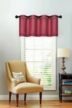 Kate Aurora Oversized Grommet Top Solid Color Window Valance -Kate Aurora GUEST 1a5eb433 5069 4394 91e9 3be3667cacdb
