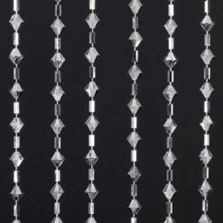 Kate Aurora Luxurious Jaeger Rod Pocket Acrylic Beaded Single Window Curtain Panel -Kate Aurora GUEST 1a77c49d a0fe 44d3 b638 d33aef6f9c5f