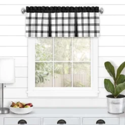 Kate Aurora Windowpane Plaid Country Farmhouse Rod Pocket Window Valance 10 Kate Aurora Windowpane Plaid Country Farmhouse Rod Pocket Window Valance -Kate Aurora GUEST 1ab02559 05cb 4b62 97c8 45b9ca9ae54f