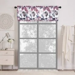 Kate Aurora Garden Chic Watercolor Poppy Field Floral Rod Pocket Valance -Kate Aurora GUEST 1b16cbdc 6613 497a 87c0 bda163ae9860