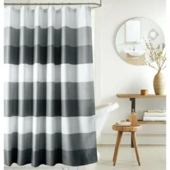 Kate Aurora Spa Accents Striped Waffle Fabric Shower Curtains -Kate Aurora GUEST 2304de1a c2c3 42e4 82fe 26980907ae51