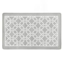 Kate Aurora Versailles Modern Geometric Chain Link Memory Foam Anti Fatigue & Skid Resistant Kitchen Mat - 18" X 30" 9 Kate Aurora Versailles Modern Geometric Chain Link Memory Foam Anti Fatigue & Skid Resistant Kitchen Mat - 18" X 30" -Kate Aurora GUEST 25446b9e 8c9e 4221 8997 b5bc826587b1