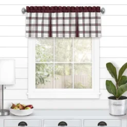 Kate Aurora Windowpane Plaid Country Farmhouse Rod Pocket Window Valance 11 Kate Aurora Windowpane Plaid Country Farmhouse Rod Pocket Window Valance -Kate Aurora GUEST 279e27b5 0e26 40a4 b22a 13dad1feba52