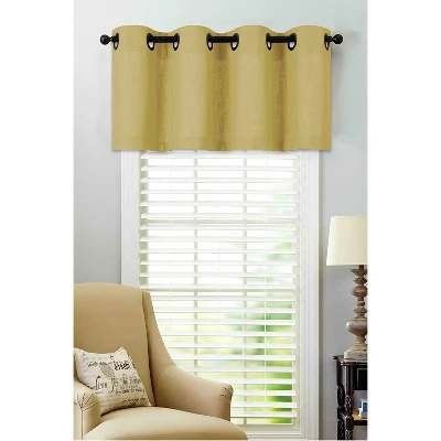 Kate Aurora Teen Decor Poly Cotton Pastel Yellow Colored Grommet Top Window Valance 4 Kate Aurora Teen Decor Poly Cotton Pastel Yellow Colored Grommet Top Window Valance - Image 4