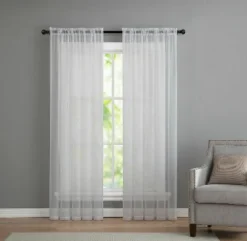 Kate Aurora Living Premium 2 Pack Sheer Voile Window Curtain Panels -Kate Aurora GUEST 2ffe39b4 0574 4eff bc29 d12a7256e80f