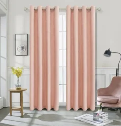 Kate Aurora Hotel Chic 2 Piece Room Darkening Grommet Top Window Curtain Panels -Kate Aurora GUEST 32370c3c 317d 45ef a436 ab0fc07c973e 1