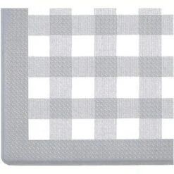 Kate Aurora Country Farmhouse Gray & White Oversized Premium Anti Fatigue Memory Foam Kitchen Floor Mat - 18" (W) X 30" (L)