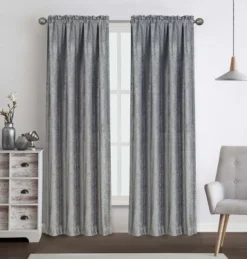 Kate Aurora 2 Piece Heavy Weight Light Filtering Rod Pocket Luxurious Royal Chenille Curtain Panels -Kate Aurora GUEST 3ab6ac24 0498 4f9d a5d1 126520722412
