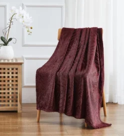 Kate Aurora Floral Ferns Shabby Chic Styled Oversized Ultra Soft & Plush Accent Throw Blanket -Kate Aurora GUEST 3e613796 13e2 4360 bfc0 974dd10f3019