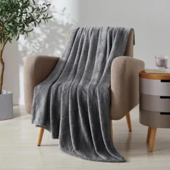 Kate Aurora Ultra Plush Contemporary Geometric Hypoellergenic Accent Throw Blanket - 50 In. W X 60 In. L -Kate Aurora GUEST 43111a9b 0416 4d51 a872 343c0efede46