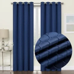 Kate Aurora 2 Piece Modern Lattice Semi Sheer Window Curtain Panels 10 Kate Aurora 2 Piece Modern Lattice Semi Sheer Window Curtain Panels -Kate Aurora GUEST 47f6bbd3 9e25 4279 b6c6 38a7c09a1453