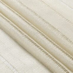 Kate Aurora 2 Piece Metallic Shimmer Chic Striped Flax Styled Sheer Grommet Top Curtains -Kate Aurora GUEST 49b8a858 5d98 49f1 932c 02905e270049