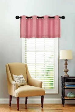 Kate Aurora Oversized Grommet Top Solid Color Window Valance -Kate Aurora GUEST 4d635d2c 9a9a 4db2 b47a 72a4e00a07b6