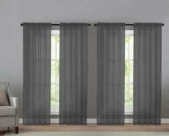 Kate Aurora 4 Piece Basic Home Rod Pocket Sheer Voile Window Curtain Panels 21 Kate Aurora 4 Piece Basic Home Rod Pocket Sheer Voile Window Curtain Panels -Kate Aurora GUEST 51b6366a 1c8e 415c afa7 7ba71fd6e4d6