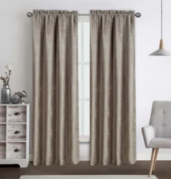 Kate Aurora 2 Piece Heavy Weight Light Filtering Rod Pocket Luxurious Royal Chenille Curtain Panels -Kate Aurora GUEST 51bd3296 3348 4461 9167 4d201a3a4472