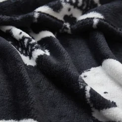 Kate Aurora Oversized Halloween Spooky Skeleton Skulls Plush Fleece Throw Accent Blanket - 50 In. W X 70 In. L -Kate Aurora GUEST 520f85ef 45a1 4bbb bb1e f52911d73737