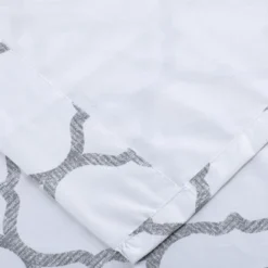 Kate Aurora 2 Piece Thermal Lattice Foamback Room Darkening Grommet Top Curtains -Kate Aurora GUEST 530c7b79 8e2b 4c3d b475 903292c50de5