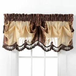 Kate Aurora Danbury Custom Austrian Embroidered Rod Pocket Window Valance Treatment -Kate Aurora GUEST 5635beb7 839e 46cb b445 70d3c2b1057e
