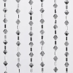 Kate Aurora Luxurious Jaeger Rod Pocket Acrylic Beaded Single Window Curtain Panel -Kate Aurora GUEST 5b1aa093 0bde 4a6f 89a0 7df35dca5a64