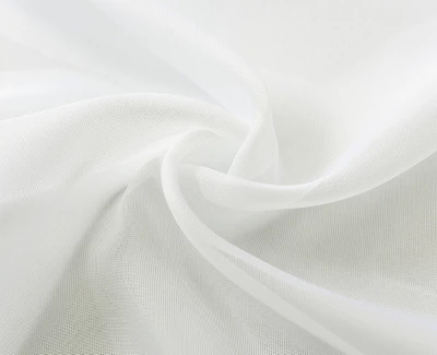 Kate Aurora Montauk Accents Ultra Lux 2 Piece Rod Pocket White Sheer Voile Window Curtain Panels 2 Kate Aurora Montauk Accents Ultra Lux 2 Piece Rod Pocket White Sheer Voile Window Curtain Panels - Image 2