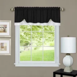 Kate Aurora Country Farmhouse Flax Linen Tie Up Window Valance -Kate Aurora GUEST 64aca799 698d 44d8 97f1 0b9ac47fa1f1
