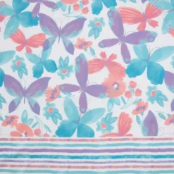 Kate Aurora Montauk Accents Complete 5 Piece Juvi Butterfly Themed Fabric Shower Curtain Bathroom Set -Kate Aurora GUEST 688b608f 945c 43e3 856d fffe6a30687f