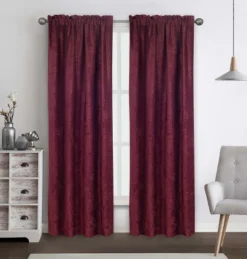 Kate Aurora 2 Piece Heavy Weight Light Filtering Rod Pocket Luxurious Royal Chenille Curtain Panels -Kate Aurora GUEST 68bc81f4 975e 40d4 b2a4 0897df7f4aef