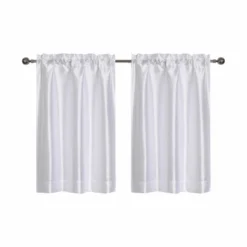 Kate Aurora Parisian Living Complete 3 Piece Lightweight Sheer Cafe Kitchen Curtain Tier & Valance Set -Kate Aurora GUEST 6b8724a3 aac3 4a9a 9f5b 16c0f01dc977