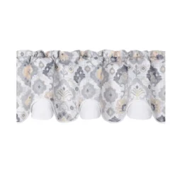 Kate Aurora Contemporary Influencer Water Color Damask Medallion Rod Pocket Window Valance -Kate Aurora GUEST 6be515bf 24f9 40d1 8653 4a056c3973cf