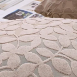 Kate Aurora Red Hook Cut Leaf Embossed Chenille Ultra Plush & Fluffy 18"x 18" Filled Accent Throw Pillow With Removable Zipper Shell/Cover -Kate Aurora GUEST 6c2cf005 9ee5 46cc b3bb fdec6e9867eb