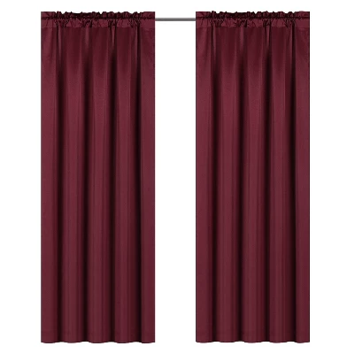 Kate Aurora Ultra Lux Faux Silk Regency Crinkle Rod Pocket Semi Sheer Single Curtain Panel 15 Kate Aurora Ultra Lux Faux Silk Regency Crinkle Rod Pocket Semi Sheer Single Curtain Panel - Image 15