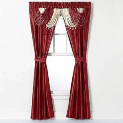 Kate Aurora Satin Semi Sheer Complete 5 Piece Window In A Bag Attached Curtain Set 9 Kate Aurora Satin Semi Sheer Complete 5 Piece Window In A Bag Attached Curtain Set -Kate Aurora GUEST 6ef3bd75 0ba1 4d1f 8c59 c2e3a33e052d