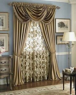 Kate Aurora Ultra Lux Faux Silk Regency Crinkle Rod Pocket Semi Sheer Single Curtain Panel 36 Kate Aurora Ultra Lux Faux Silk Regency Crinkle Rod Pocket Semi Sheer Single Curtain Panel -Kate Aurora GUEST 78b887eb 3c39 493f bf7f 7860feb9e7ee