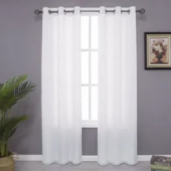 Kate Aurora Floral Embroidered Double Layered Sheer Grommet Curtains -Kate Aurora GUEST 7e10f81c eccb 482e a1ce 52a4f1ec9d0c