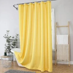 Kate Aurora Serena Elegant Jacquard Woven Fabric Shower Curtain - Standard Size -Kate Aurora GUEST 81468fdd 8a35 467f a227 e6d6c86ce28b